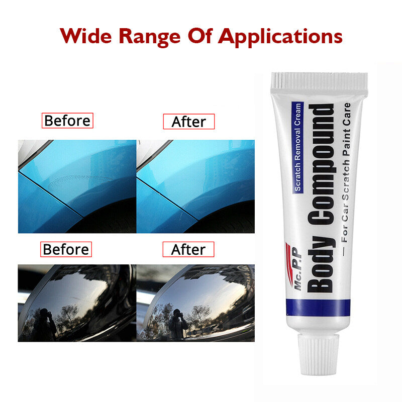 Car Body Compound Wax Paint Paste Set Scratch Paint Care Fix It Pro Repair Kit Scratches Remover Auto Polishing Grinding