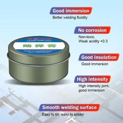35g 100g Lead Free No Clean Solder Paste Rosin Welding Soldering Wire Flux for Electronic PCB Repair