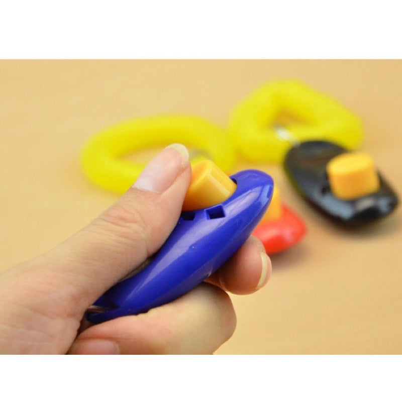 Pet Training Clicker for Dogs & Cats with Wrist Strap