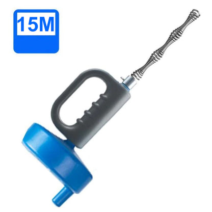 Plumbing Auger Drain Snake Clog Remover Tool Pipe Cleaner Plunger Toilet Kitchen Sewer Declogger