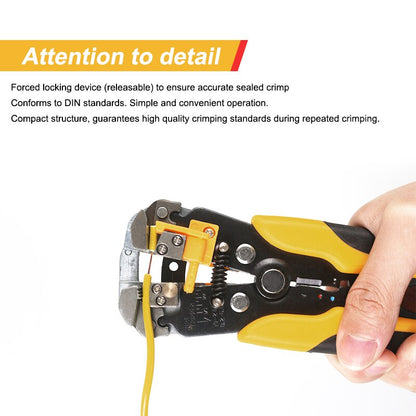 5in1 Cable Crimper Wire Cutter Automatic Stripper Electrical Wire Crimping Stripping Pliers Tool