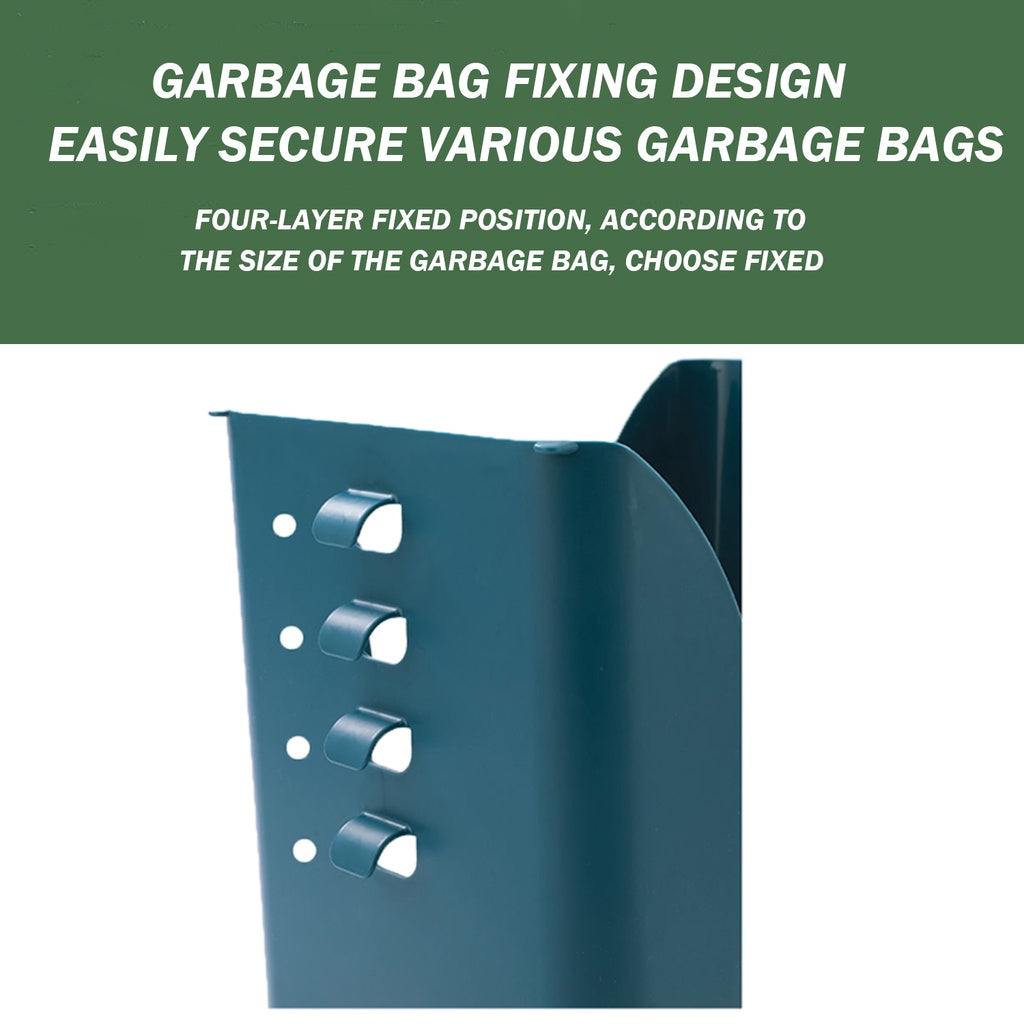 Nordic Style Foldable Trash Can Adjustable Capacity Extended Expandable Trash Bin Storage Basket Bucket Kitchen Bathroom
