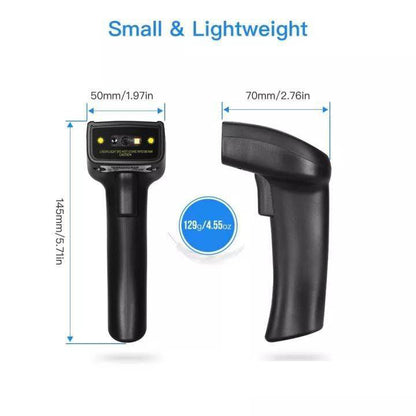 Symcode 1D/2D/QR Barcode Wired/2.4GHz Wireless/Bluetooth Scanner Handheld Laser Scan Screen Bar Code Reader