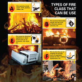 Portable Fire Extinguisher Fire Stop Foam with Bracket 500ml 1000ml for Home Car Small Fire Emergency Tool Accessories