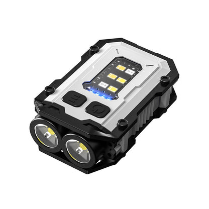 Portable Mini Flashlight Torch COB LED Work Light Waterproof USB-C Rechargeable Magnetic Emergency Lamp