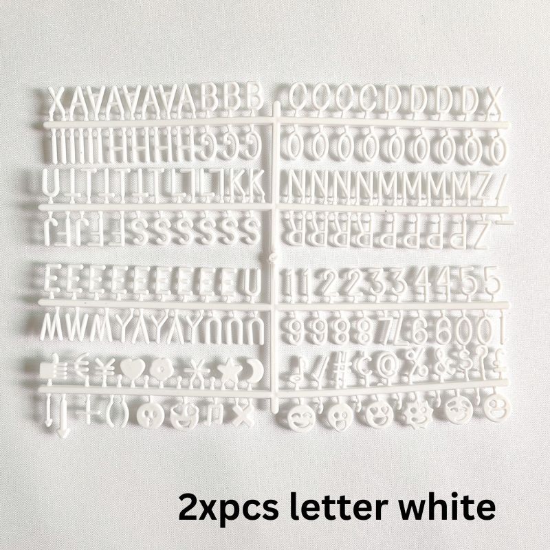 Felt Letter Board Kit Wooden Frame Alphabet Message Sign Table Display Birthday Party Gift Stand