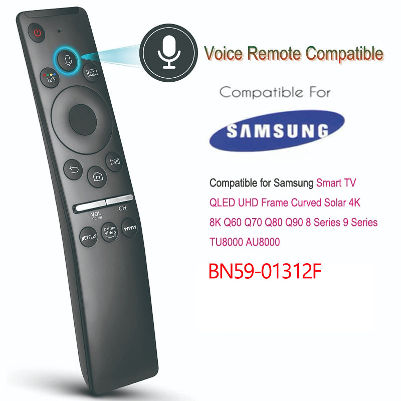 BN59-01312F for SAMSUNG LCD LED SMART TV Remote Control w/ Voice BN5901312F RMCSPR1BP1 QA55Q60RAW