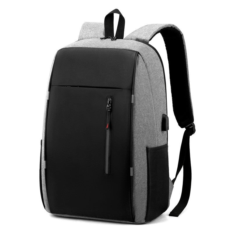 Men Laptop Backpack 15.6 Inch Waterproof Large Capacity USB Charging Casual Travel Bag Pack School