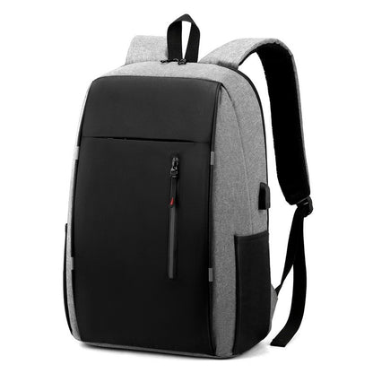Men Laptop Backpack 15.6 Inch Waterproof Large Capacity USB Charging Casual Travel Bag Pack School