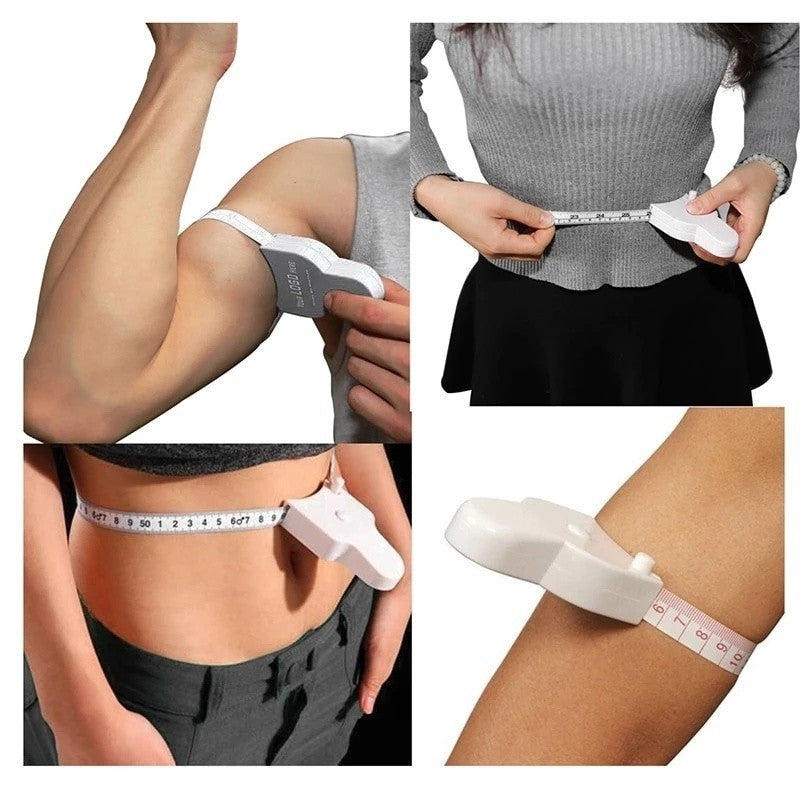 1.5m Automatic Body Measuring Tape Retractable Fitness Measure Waist Chest Leg Sewing Ruler Tool