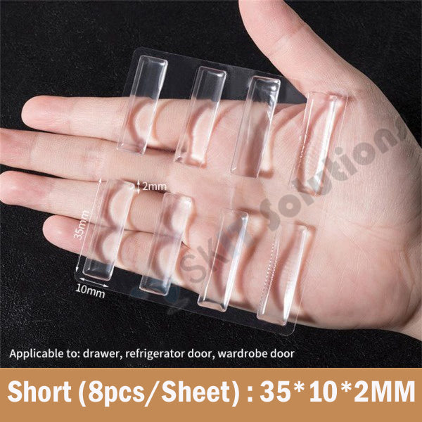 Soft Silicone Gel Anti-Collision Sticker Baby Protection Door Bumper Drawer Stopper Protector Tape