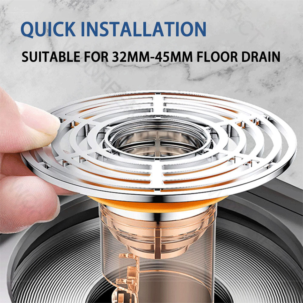 Universal Floor Drain Core Anti Odor Anti Insect Drainage Filter Sewer Pipe Plug for 32-45MM Hole