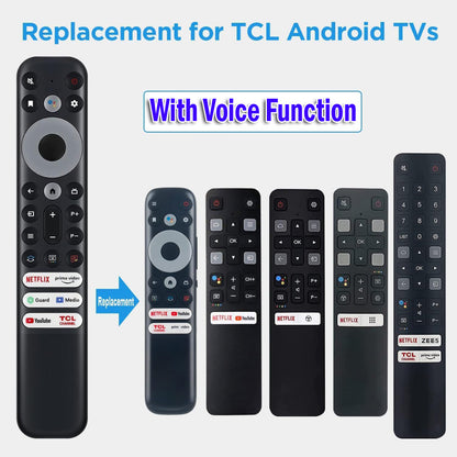 RC902V FMR1 Voice Replacement Remote Control Controller for TCL Smart TV Compatible FMR4 FMR5 FMR7 FMR9
