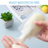 Travel Sub Bag Clamshell Packaging Bottle Container Liquid Sanitizer Lotion Shampoo Makeup Cosmetic Free Funnel Label