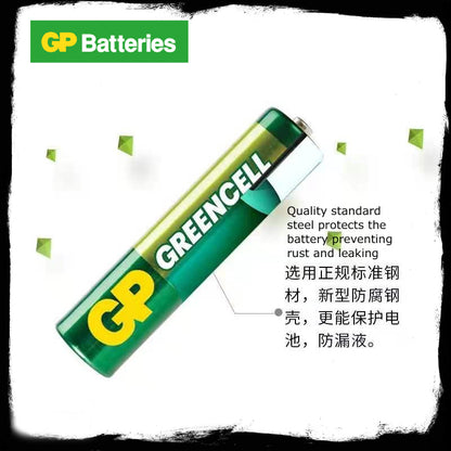 20/40/80pcs GP Greencell AA AAA Battery 1.5V Carbon Zinc Batteries for Toy Clock Remote Control Mouse