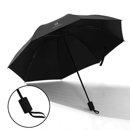 Automatic Foldable Umbrella Auto Open Close UV Protection Windproof 8 Rib Rain Auto Folding Umbrella