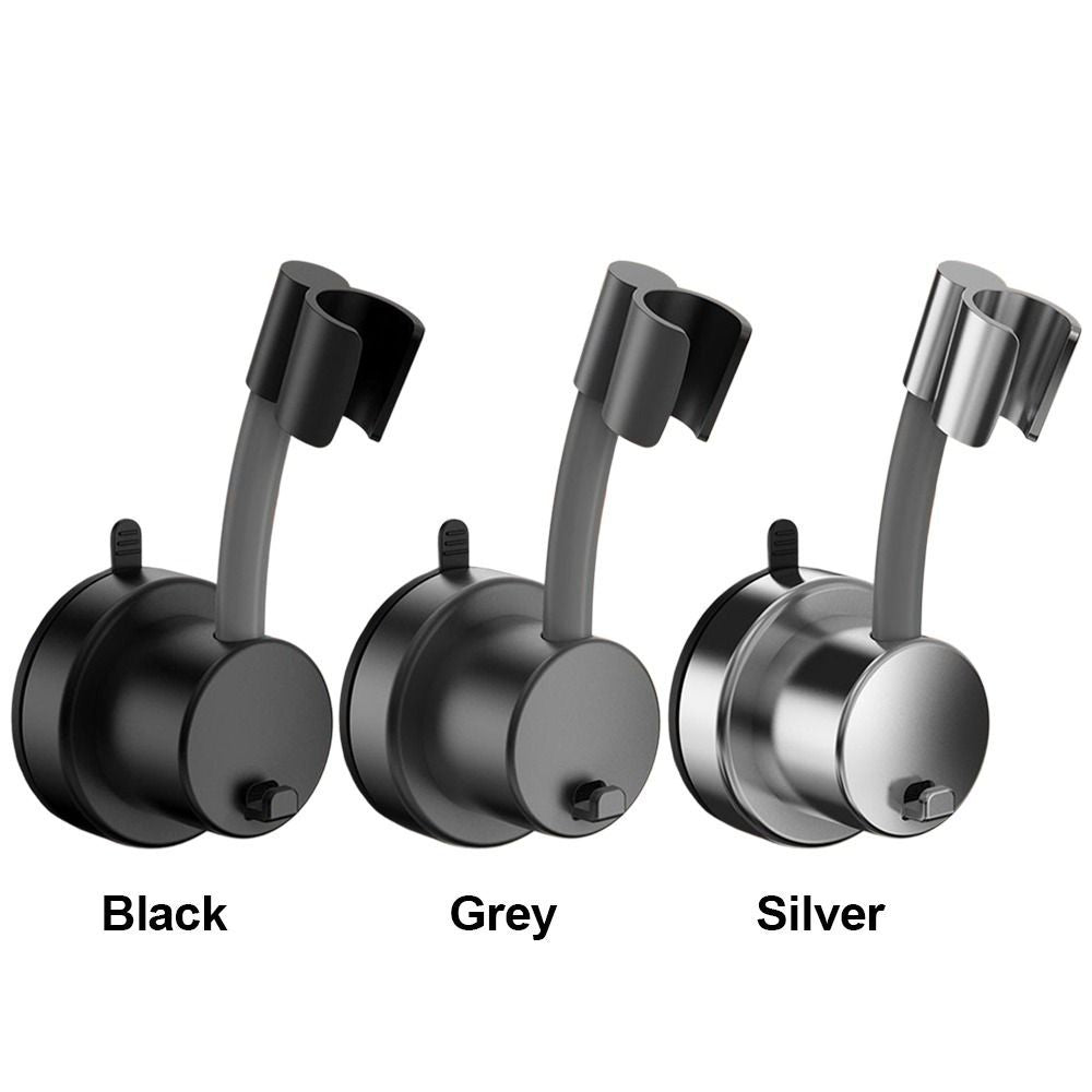 Adjustable Shower Head Suction Cup Holder Showerhead Bracket No Drill FREE Wall Mount Bathroom Bidet