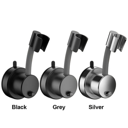 Adjustable Shower Head Suction Cup Holder Showerhead Bracket No Drill FREE Wall Mount Bathroom Bidet