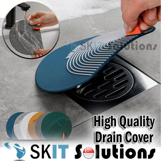 Drain Cover Sewer Smell Removal Sealing Soft PVC Hair Stoppers Anti Deodorant Sealing Floor for Kitchen Bathroom Toilet
