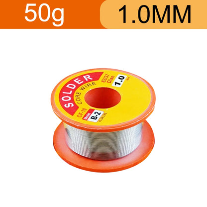 Tin Lead Rosin Core Soldering Solder Iron Wire Flux Reel 0.6/0.8/1MM 2.0% Welding Tool Repair PCB
