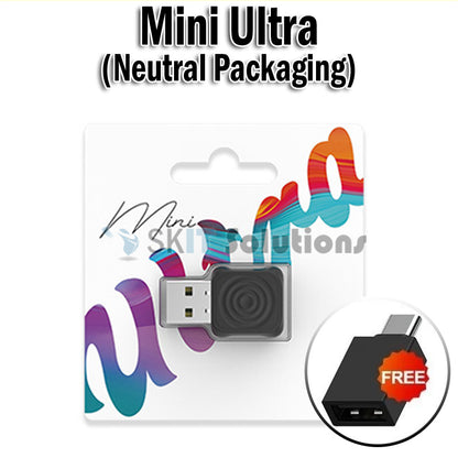 Carlinkit 2in1 Mini Ultra Wireless CarPlay Android Auto Adapter Plug & Play Wired to Wireless Dongle