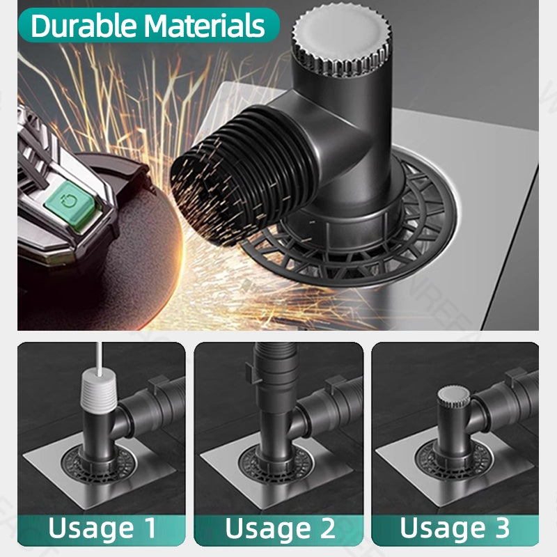 Stainless Steel Odor Proof Floor Drain Core 10cm / 15cm Washing Machine Drain Cover Anti Odor Filter
