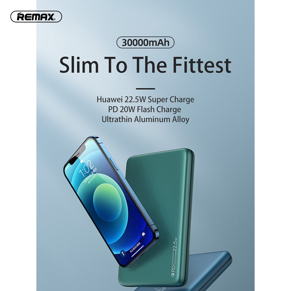 【SKIT SG】Remax Rpp-176 30000mAh Power Bank Emergency Battery Charger F ...
