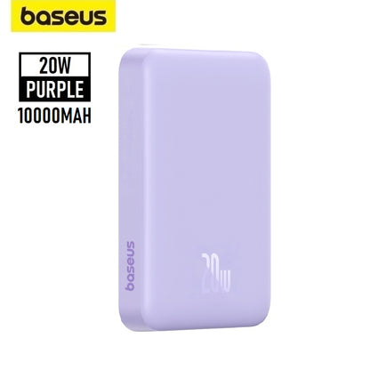 Baseus 20W 30W MagSafe 5000mAh 6000mAh 10000mAh Magnetic Mini Wireless Fast Charge Power Bank PowerBank Battery Charger