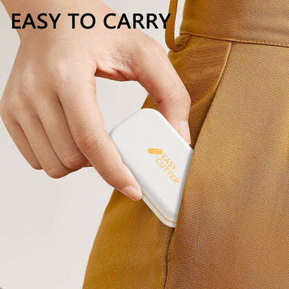 Adjustable Pill Cutter Splitter Crusher with Storage Box Medicine Tablet Easy Divider Organizer Case