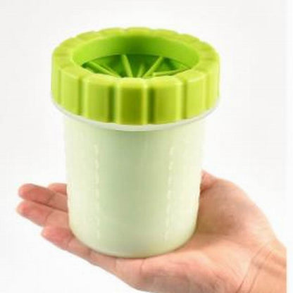 Portable Silicone Pet Paw Washer Cup for Dogs & Cats