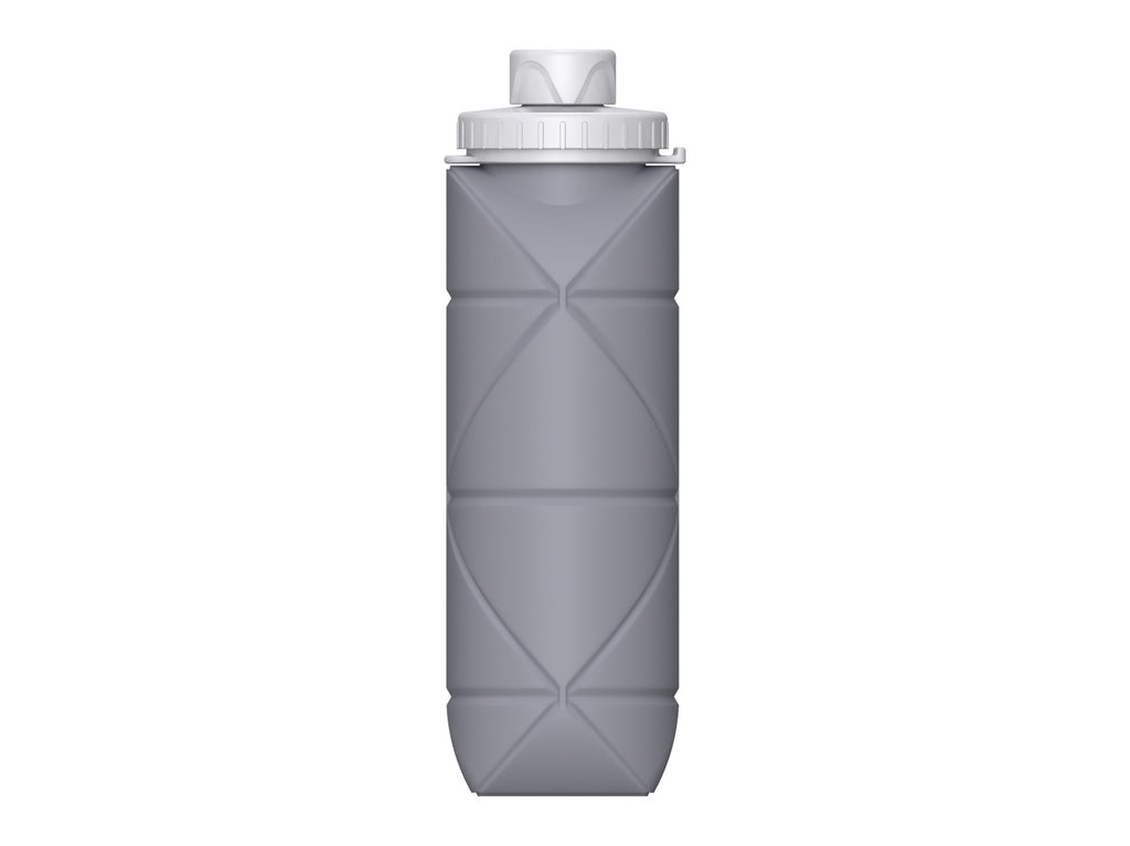600ml Mini Foldable Sport Silicone Collapsible Drinking Water Bottle BPA FREE Travel Camping Outdoor