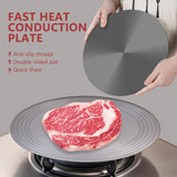 Gas Stove Heat Diffuser Stainless Steel Heat Conduction Plate Anti-Burning Thawing Plate Kitchen Pot Cookware Protector