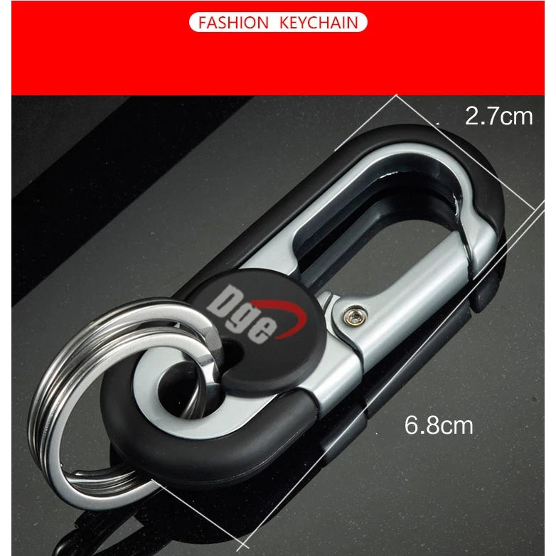 Metal Car Keychain Stainless Steel Carabiner Hook Waist Belt Key Holder Clip Men Motorcycle Travel