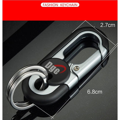 Metal Car Keychain Stainless Steel Carabiner Hook Waist Belt Key Holder Clip Men Motorcycle Travel