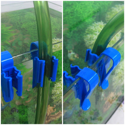 Aquarium Tube Holder Pail Clip Water Change Hose Pipe Clamp Filter Hose Holder Fish Tank Clip