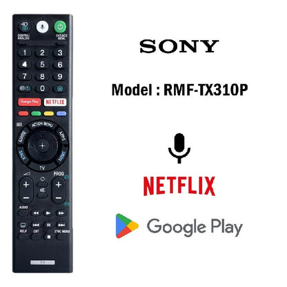 Replacement Sony Smart Bravia TV Remote Control w/ Voice RM-L1370 RMT-TX300P TX800P TX800U TX520P TX500P TX310P TX200P