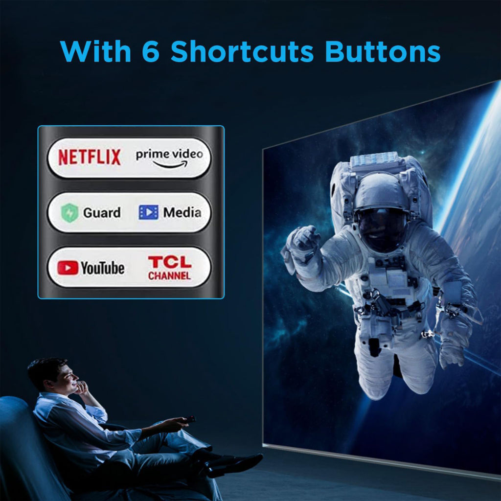 RC902V FMR1 Voice Replacement Remote Control Controller for TCL Smart TV Compatible FMR4 FMR5 FMR7 FMR9