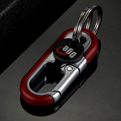 Metal Car Keychain Stainless Steel Carabiner Hook Waist Belt Key Holder Clip Men Motorcycle Travel