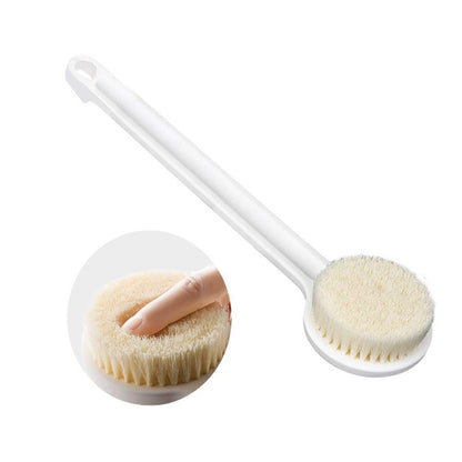 Long Handle Bath Brush Soft Bristles Back Scrubber Massage Shower Body Cleaning Exfoliating Tool