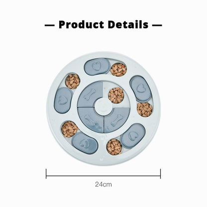 Interactive Pet Puzzle Feeder Toy for Dogs & Cats