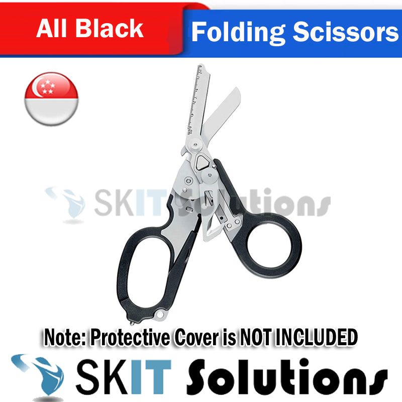 6in1 Raptor Folding Scissors Shears Rescue Tactical First Aid Kits Foldable Outdoor Survival Tool