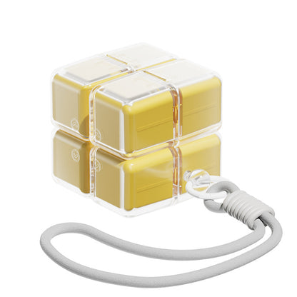 Portable Magnetic 8 Compartment Pill Organizer Case Waterproof Medicine Storage Box with Lanyard
