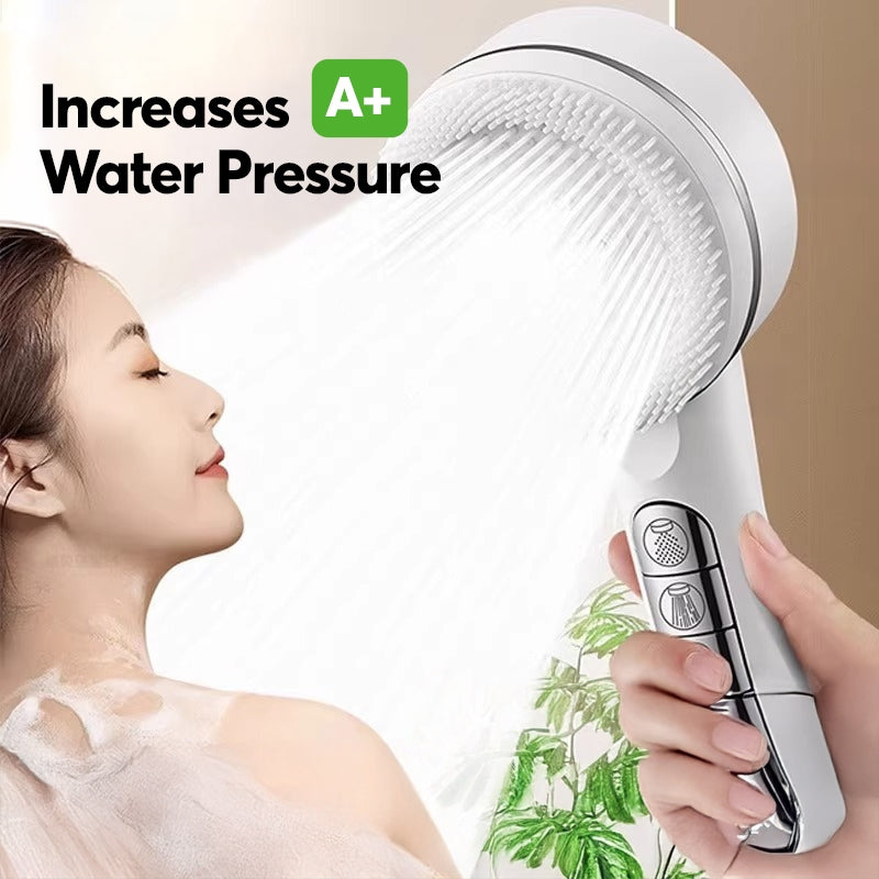 German Premium Shower Head Handheld High Pressure Showerhead Spa Massage Filtered Spray Gun Bathroom