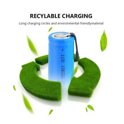 18650 3.7V 5800mAh High Capacity Rechargeable Battery For LED Light Flashlight Laser Pen USB Fan