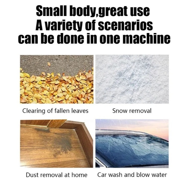 Cordless Electric Turbo Jet Fan Blower Air High Power Rechargeable Blow Leaf Water Dust Car Garden