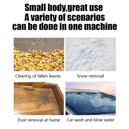 Cordless Electric Turbo Jet Fan Blower Air High Power Rechargeable Blow Leaf Water Dust Car Garden