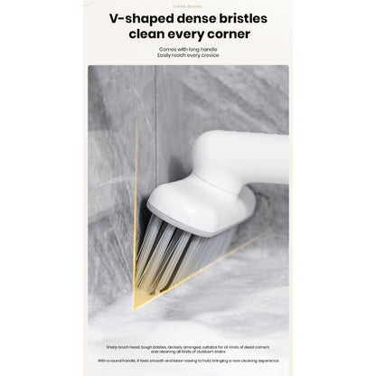 ECOCO Multi Function Gap Cleaning Brush 2 In 1 Rotary Seam Cleaner Brush 2in1 Bathroom Toilet Brush