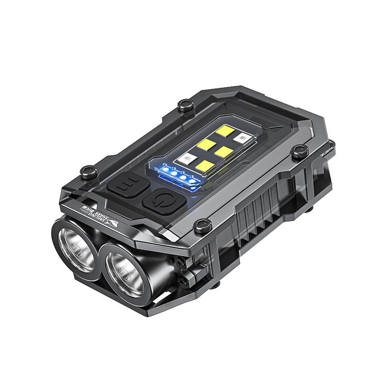 Portable Mini Flashlight Torch COB LED Work Light Waterproof USB-C Rechargeable Magnetic Emergency Lamp