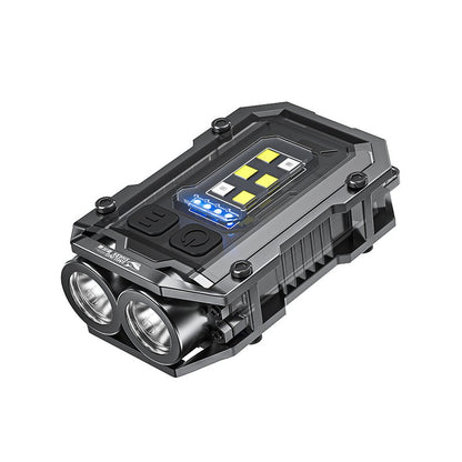 Portable Mini Flashlight Torch COB LED Work Light Waterproof USB-C Rechargeable Magnetic Emergency Lamp