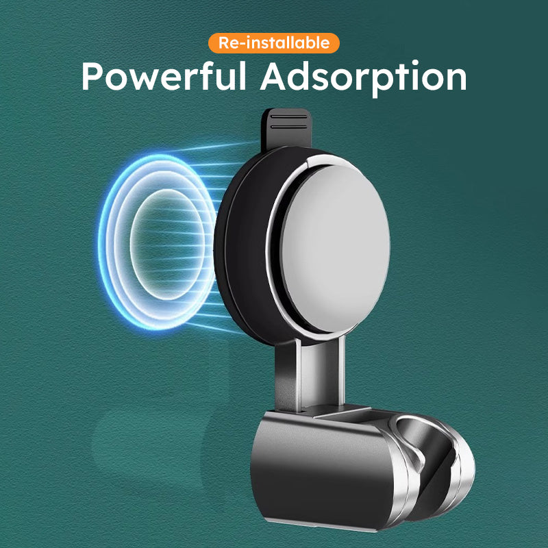 Adjustable Shower Head Suction Cup Holder Showerhead Bracket No Drill FREE Wall Mount Bathroom Bidet
